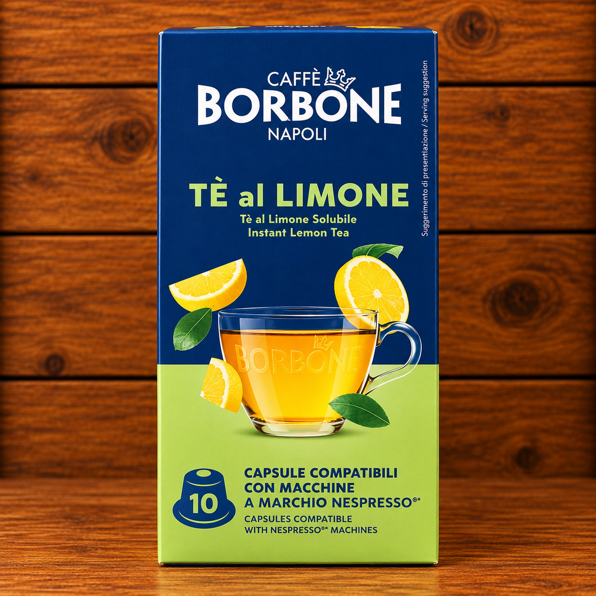 Caffè Borbone Tè al Limone – 10 Capsule Compatibili Nespresso