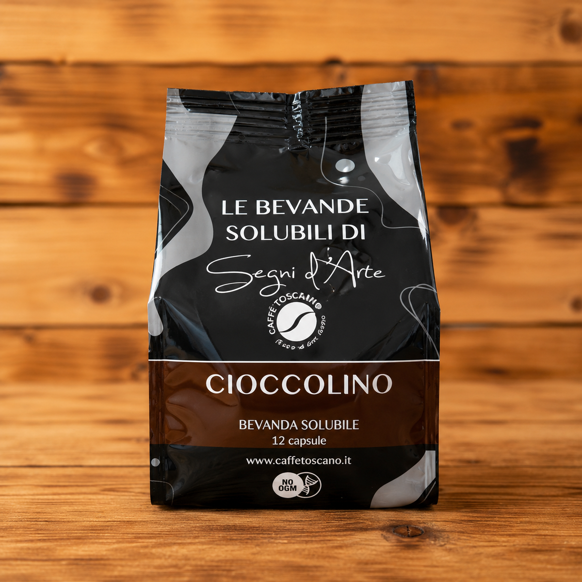 Segni d’Arte Caffè Toscano Cioccolino – 12 Capsule