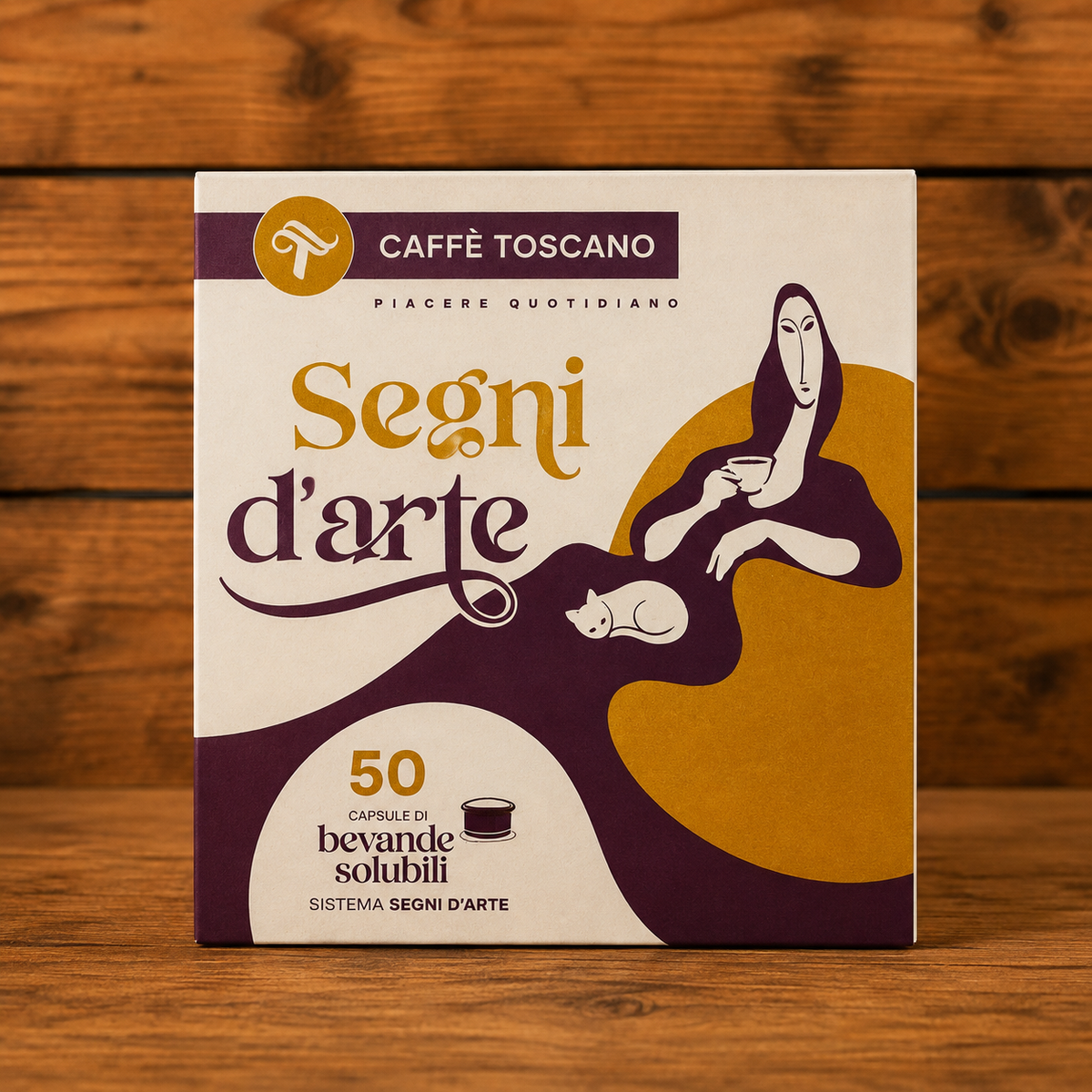 Segni d’Arte Caffè Toscano – Tè al Limone – 50 Capsule