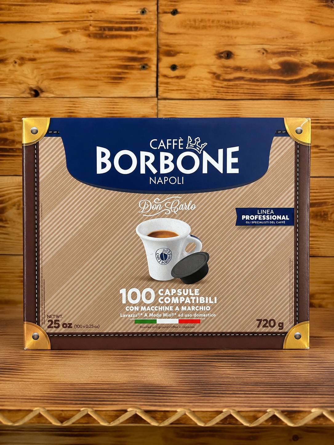 Caffè Borbone Don Carlo – 100 Capsule Compatibili Lavazza® A Modo Mio®