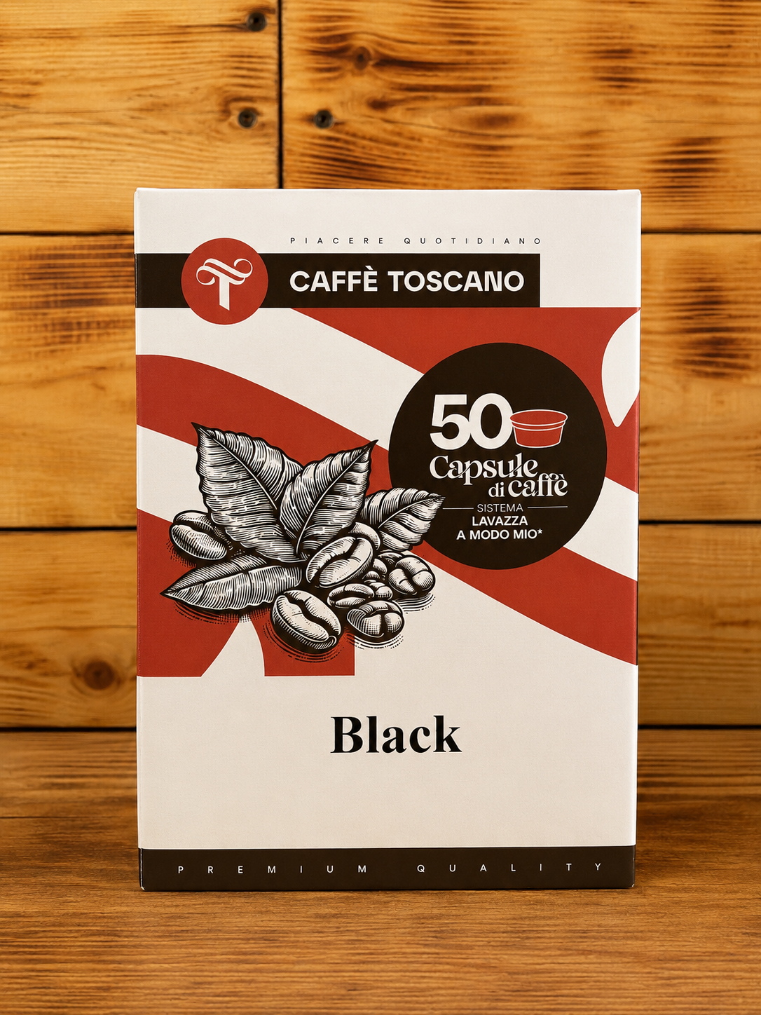 Caffè Toscano – 50 Capsule Compatibili Lavazza® A Modo Mio®