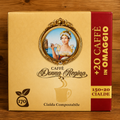 Caffè Donna Regina – 170 Cialde Compostabili E.S.E. 44 mm (150 + 20 Omaggio)