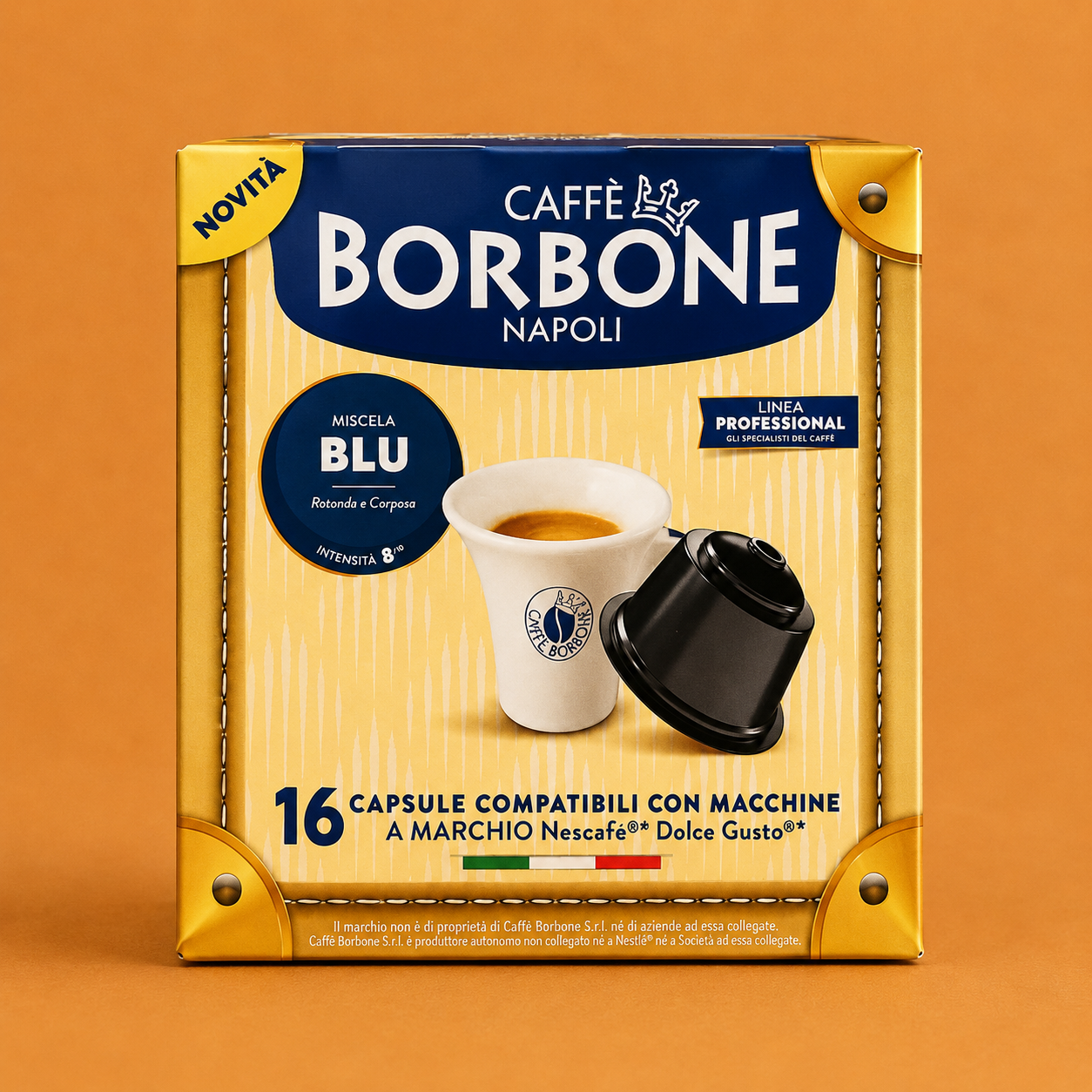 Caffè Borbone Miscela Blu – Capsule Compatibili Nescafé® Dolce Gusto®