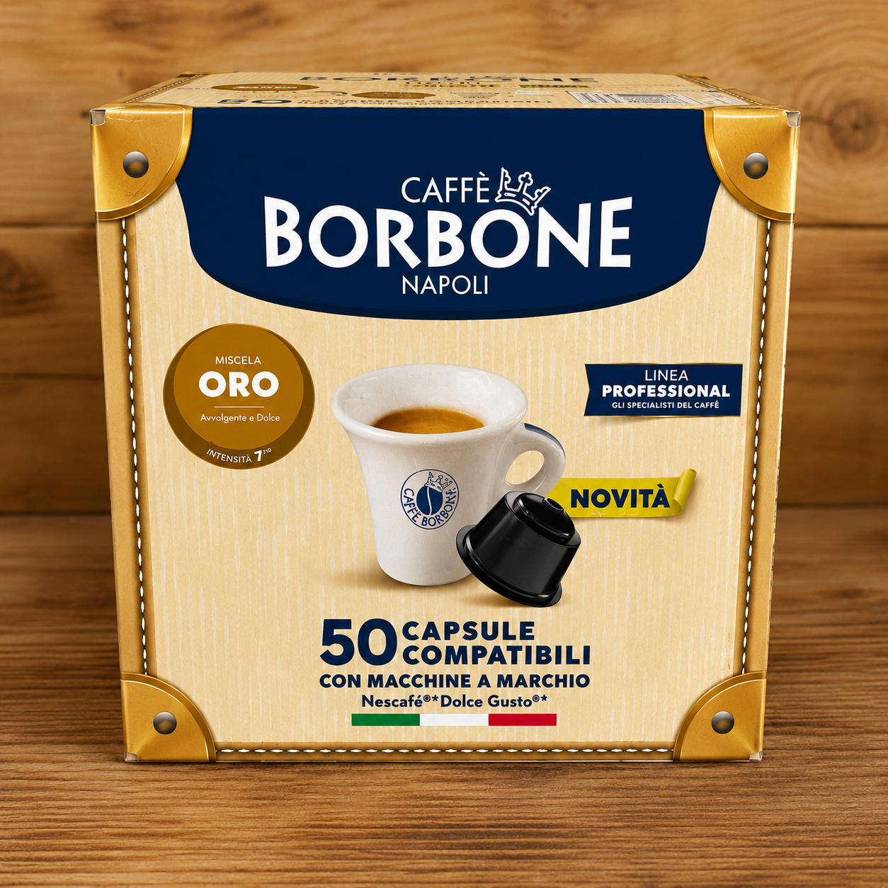Caffè Borbone Miscela Oro – Capsule Compatibili Nescafé® Dolce Gusto®