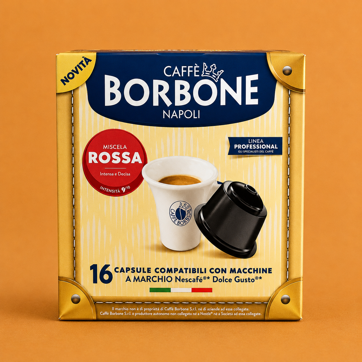 Caffè Borbone Miscela Rossa – Capsule Compatibili Nescafé® Dolce Gusto®