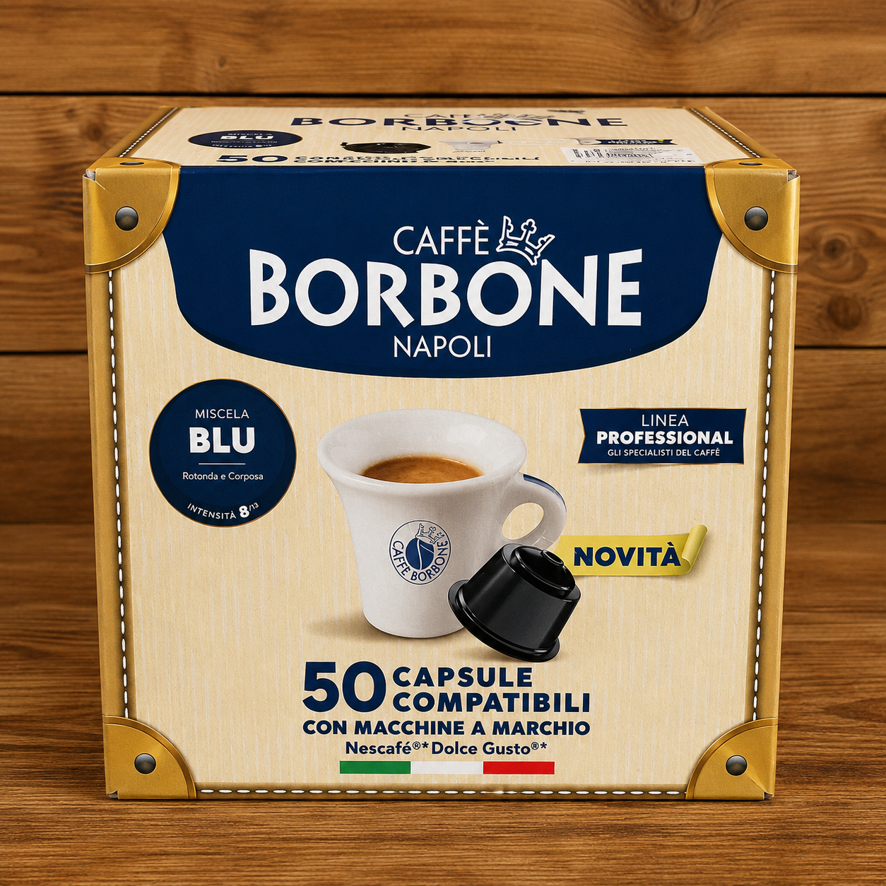 Caffè Borbone Miscela Blu – Capsule Compatibili Nescafé® Dolce Gusto®