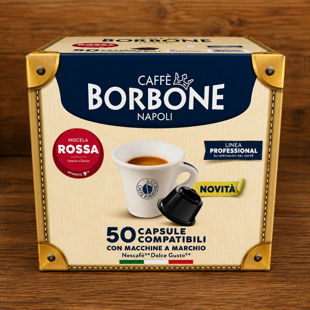 Caffè Borbone Miscela Rossa – Capsule Compatibili Nescafé® Dolce Gusto®