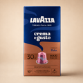 Lavazza Crema e Gusto Risveglio Dolce – 30 Capsule Compatibili Nespresso® Original