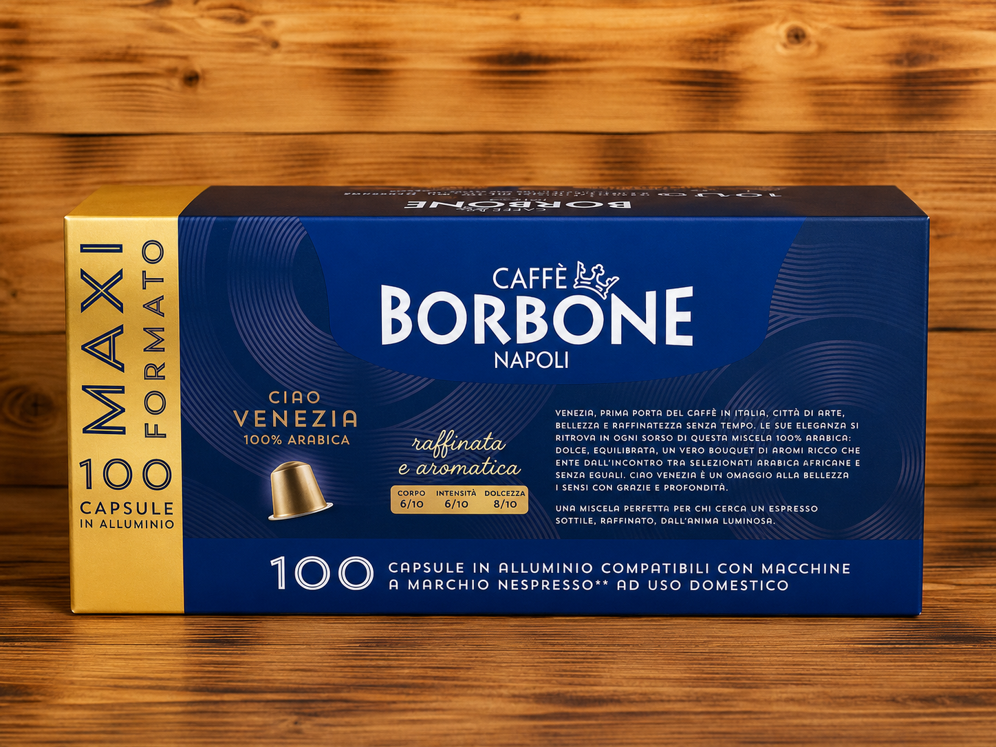 Caffè Borbone Ciao Venezia 100% Arabica – Capsule Compatibili Nespresso®