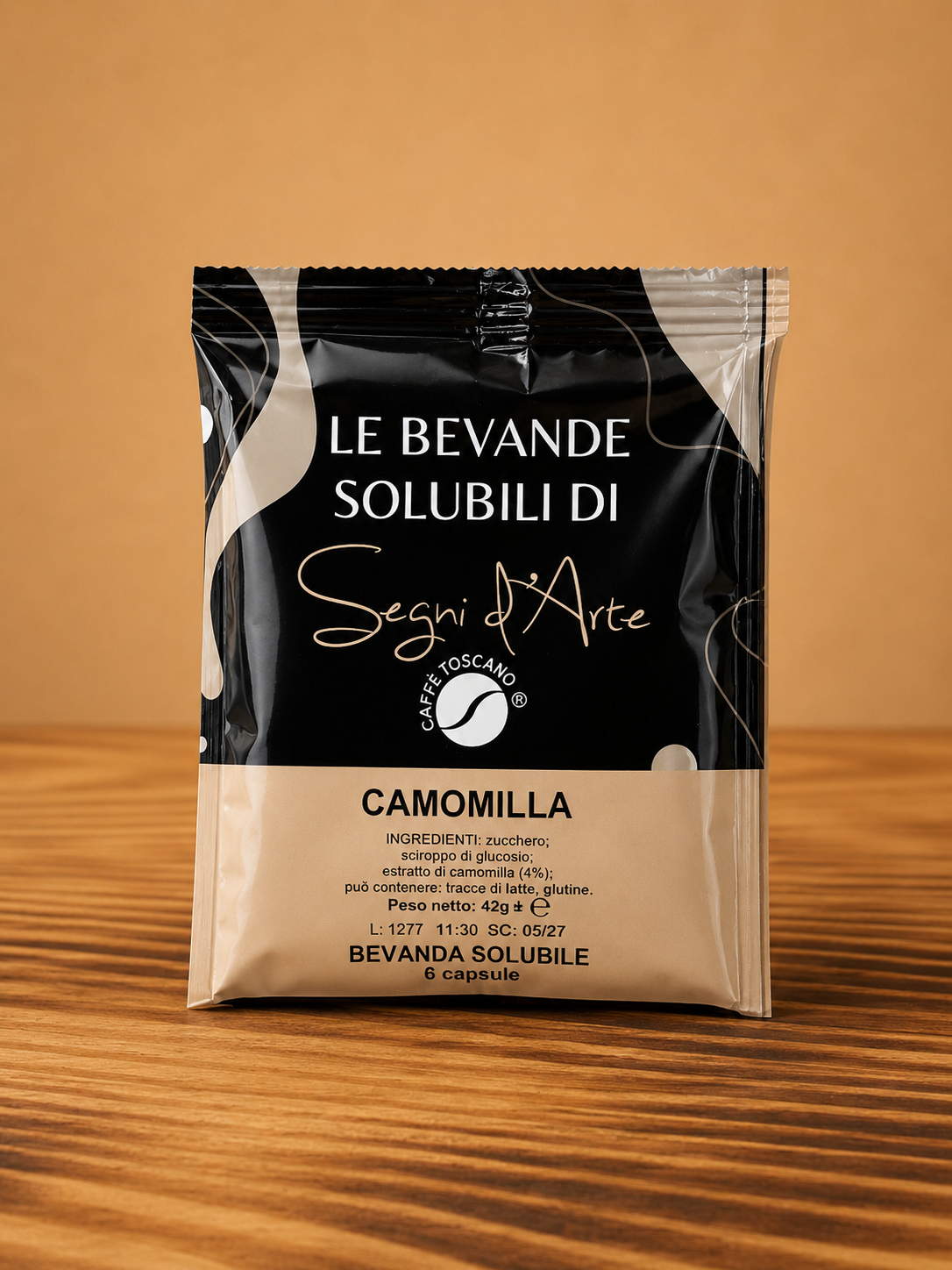 Segni d'Arte Camomilla – Bevanda Solubile (6 Capsule)