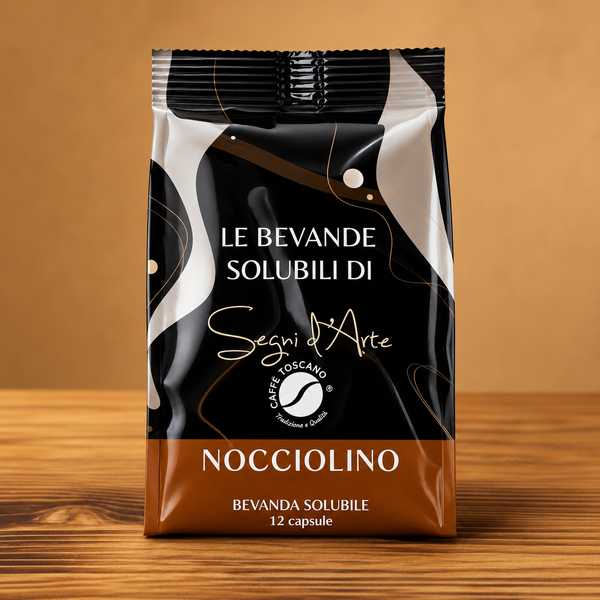 Segni d'Arte Nocciolino – Bevanda Solubile (12 Capsule)